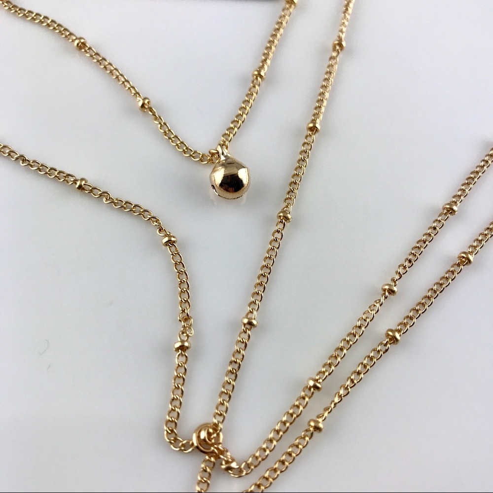 3 for $25⚡️Dainty Layered choker tassel necklace - Picture 6 of 7